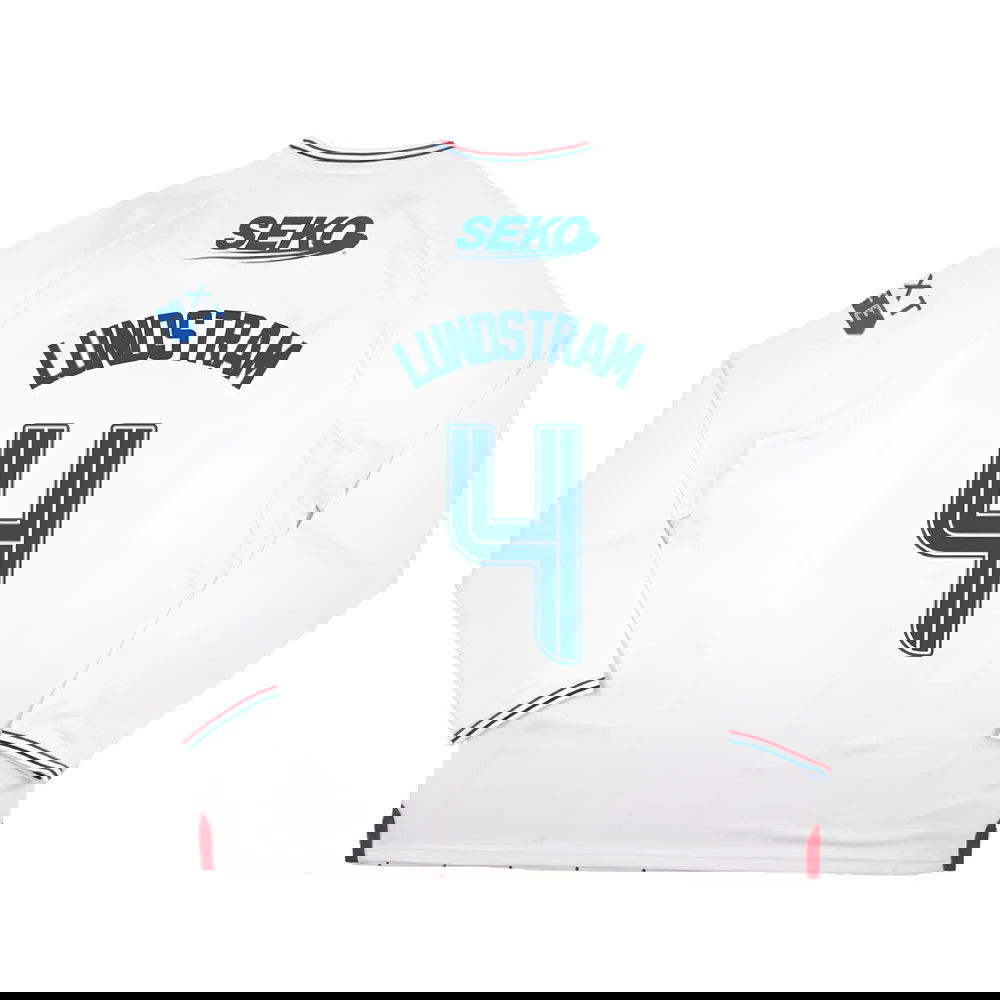 2023-2024 Rangers Long Sleeve Away Shirt (Lundstram 4)