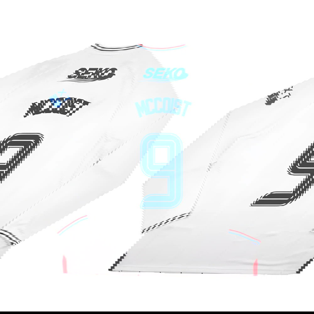 2023-2024 Rangers Long Sleeve Away Shirt (McCoist 9)