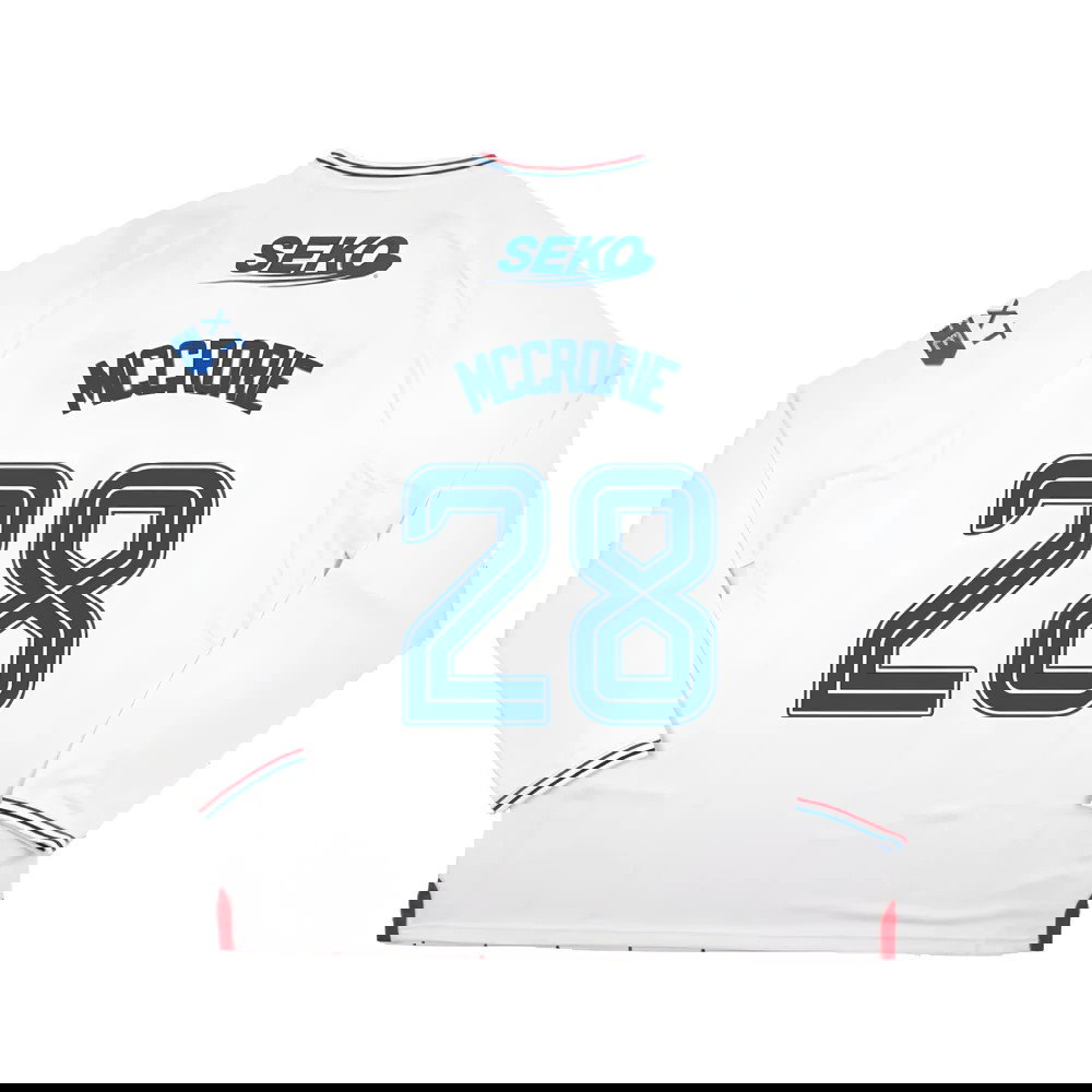 2023-2024 Rangers Long Sleeve Away Shirt (McCrorie 28)