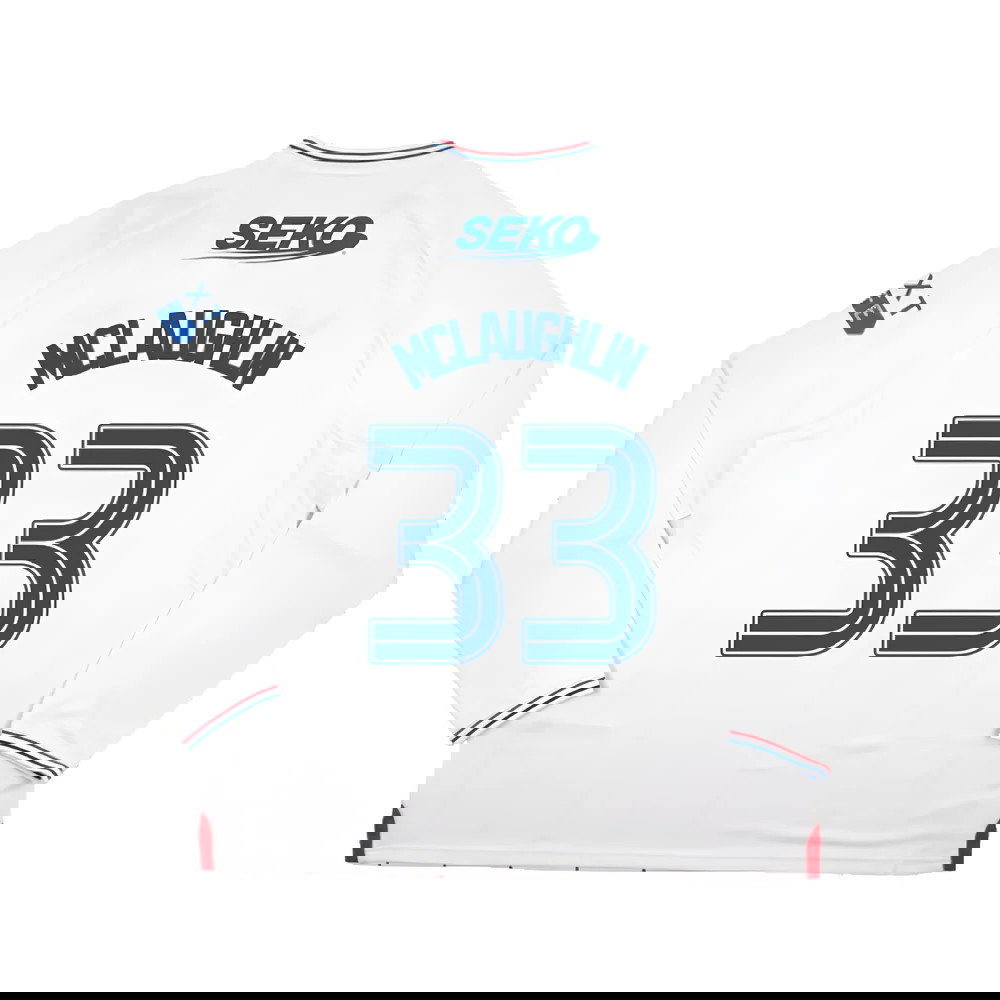 2023-2024 Rangers Long Sleeve Away Shirt (McLaughlin 33)