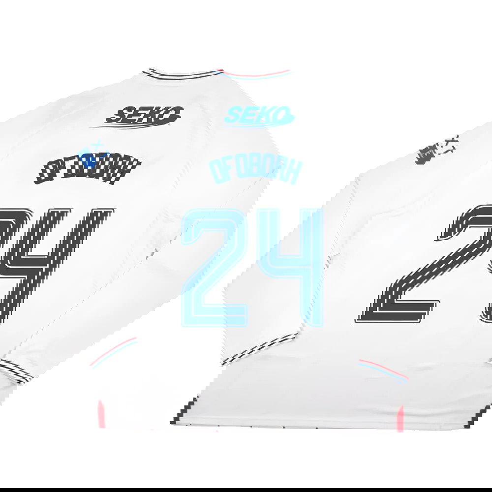 2023-2024 Rangers Long Sleeve Away Shirt (Ofoborh 24)