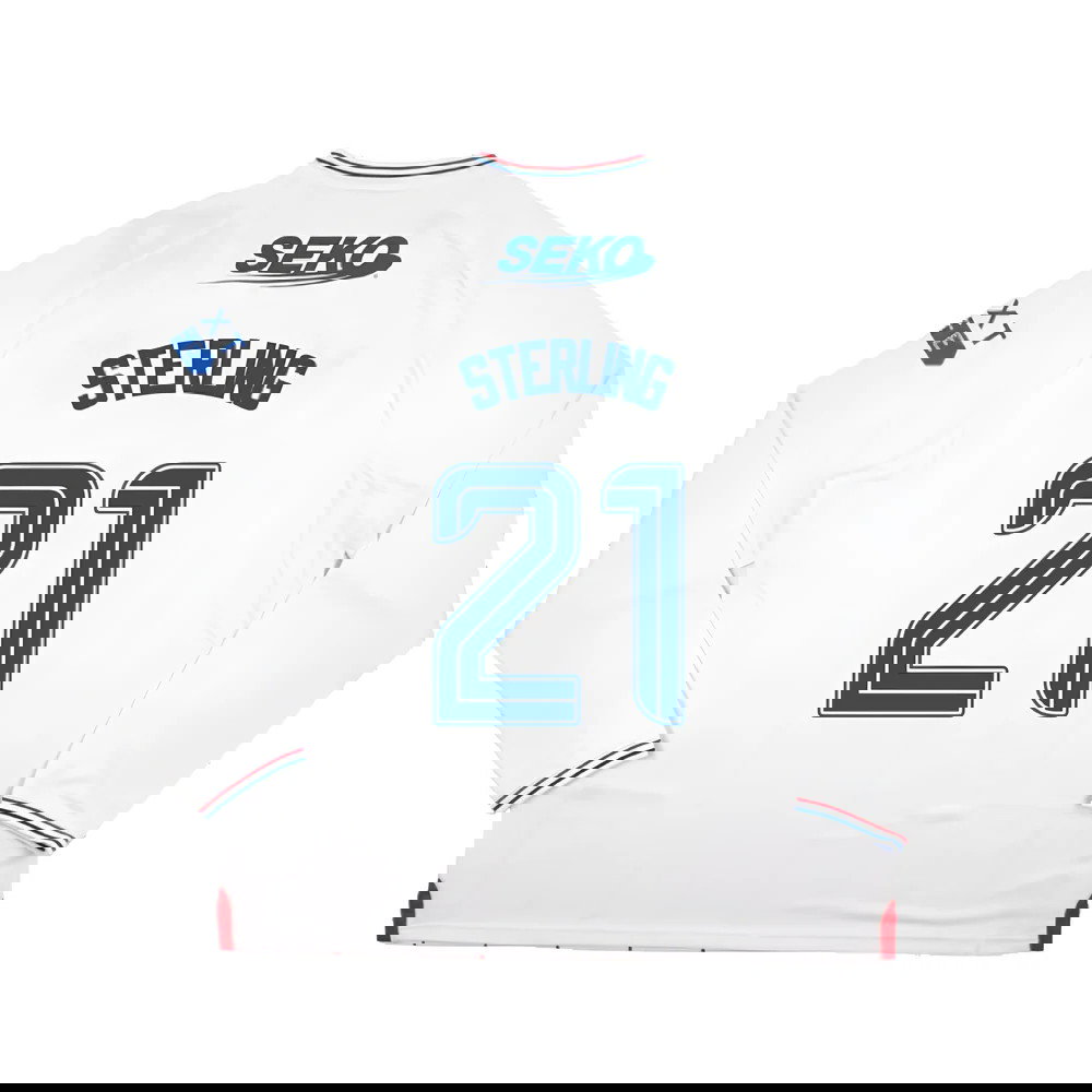 2023-2024 Rangers Long Sleeve Away Shirt (Sterling 21)
