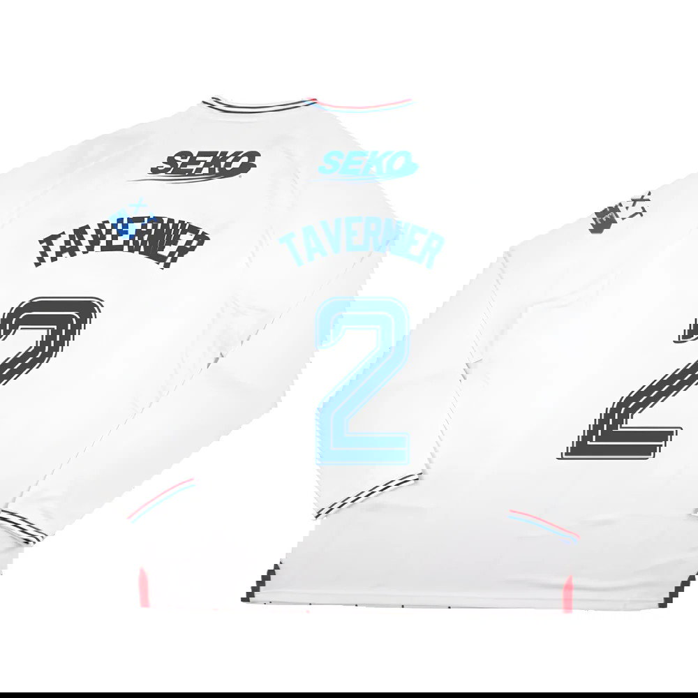 2023-2024 Rangers Long Sleeve Away Shirt (Tavernier 2)