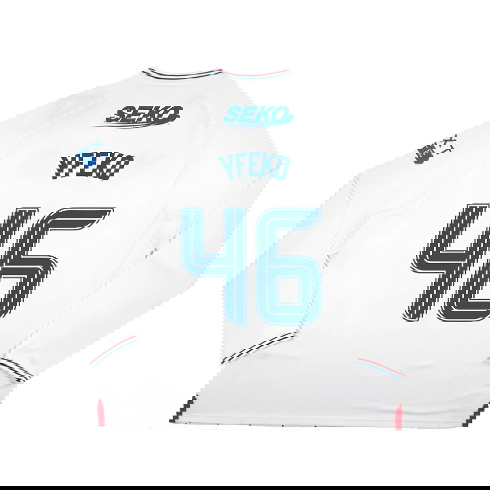 2023-2024 Rangers Long Sleeve Away Shirt (Yfeko 46)