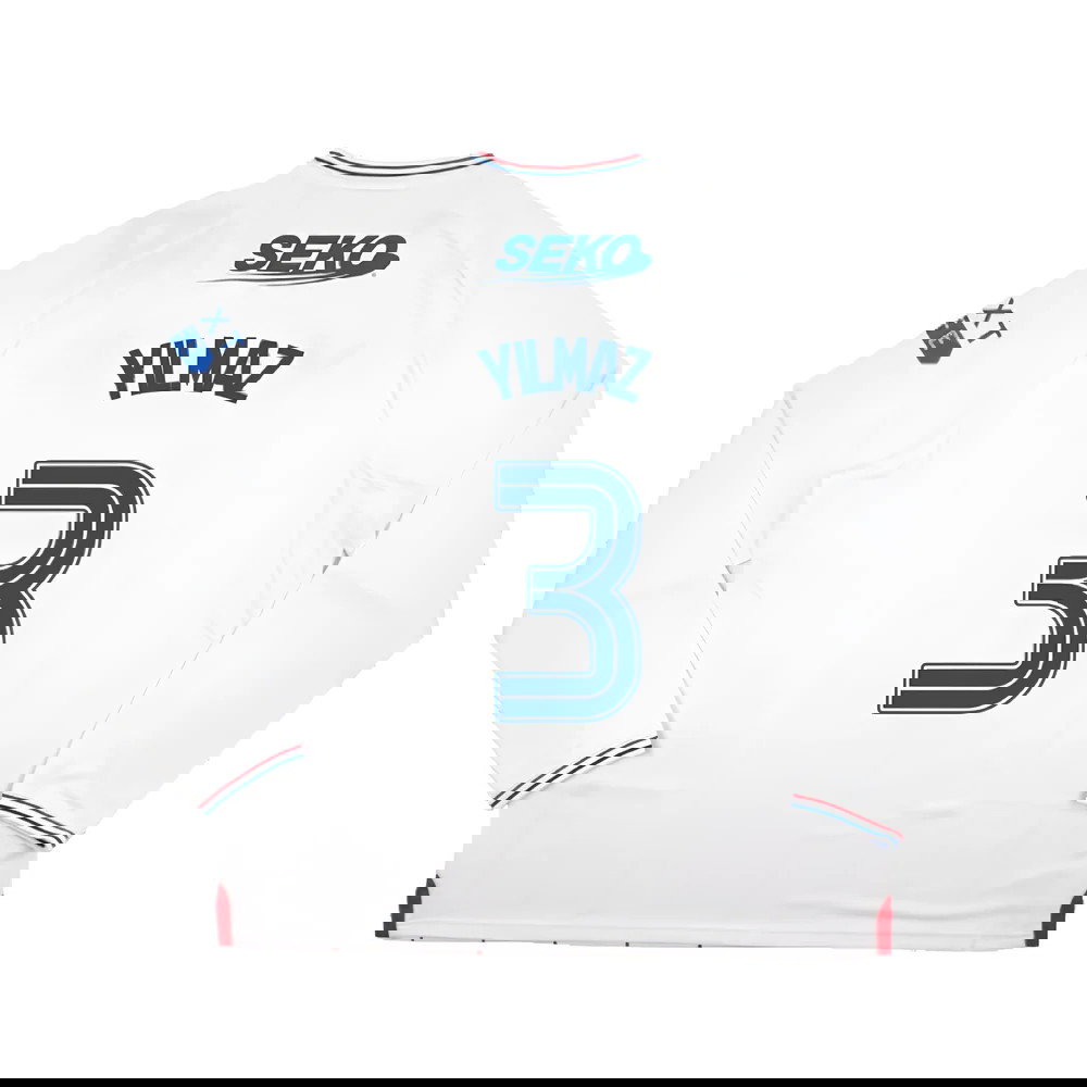 2023-2024 Rangers Long Sleeve Away Shirt (Yilmaz 3)