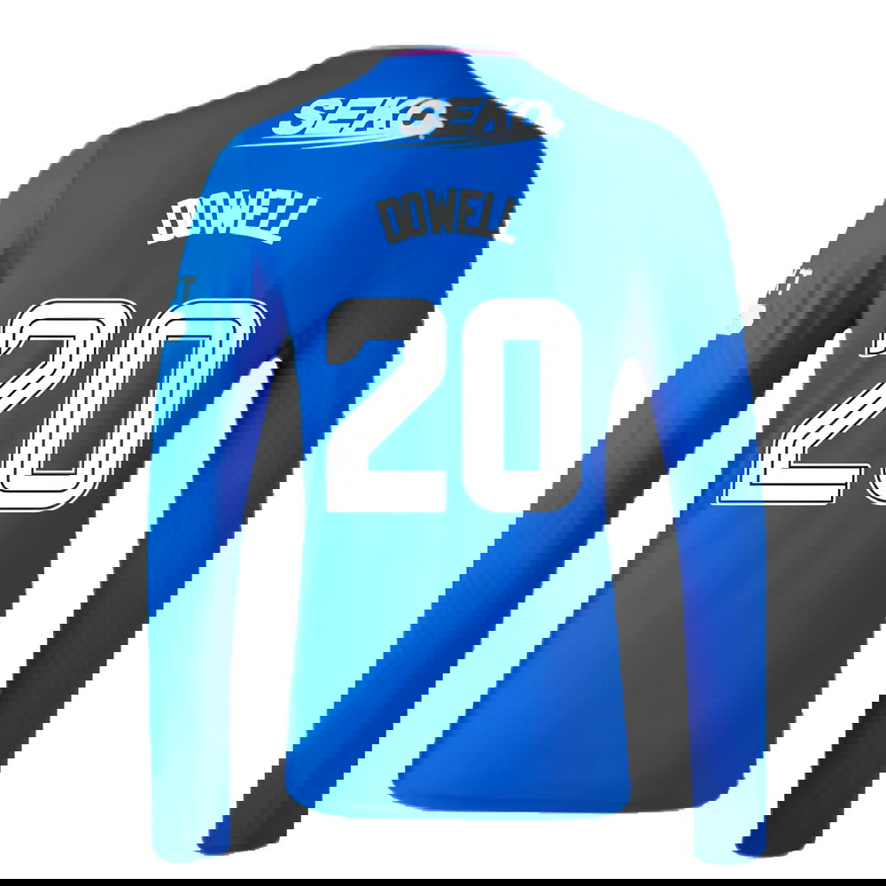 2023-2024 Rangers Long Sleeve Home Shirt (Dowell 20)