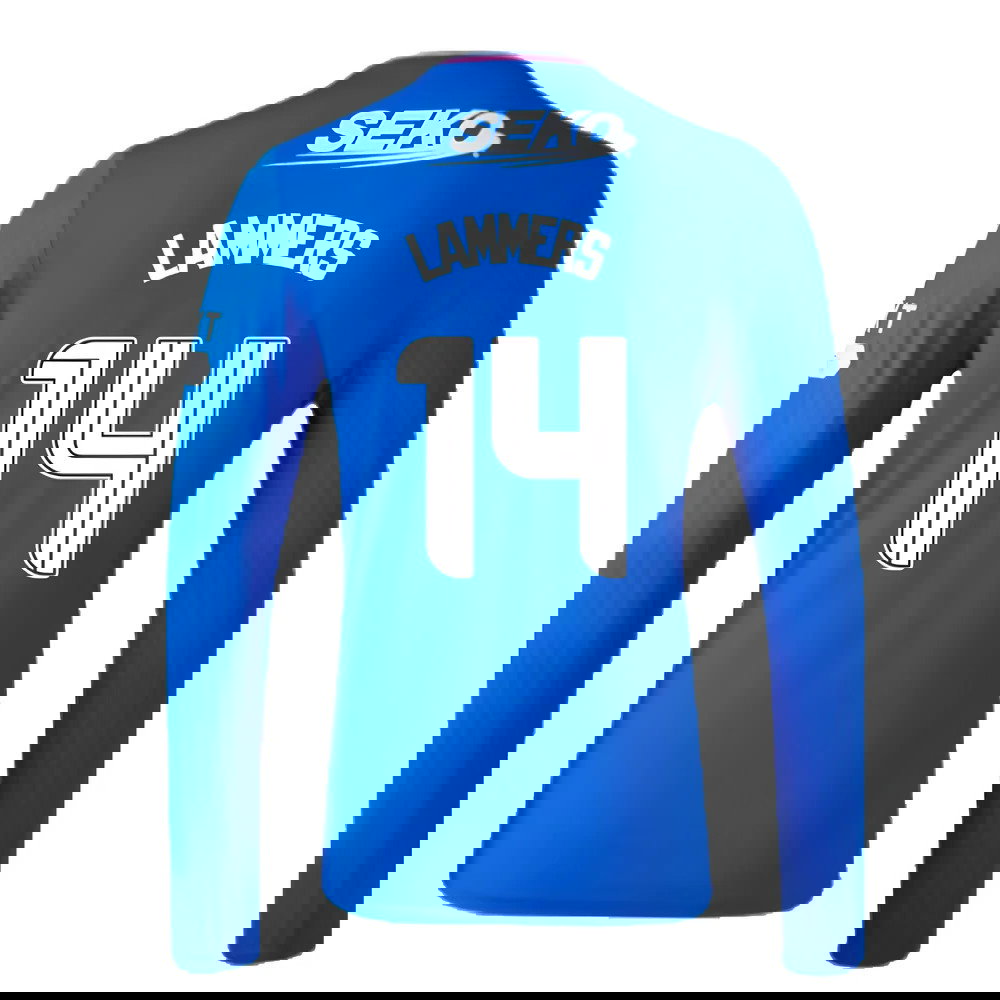 2023-2024 Rangers Long Sleeve Home Shirt (Lammers 14)