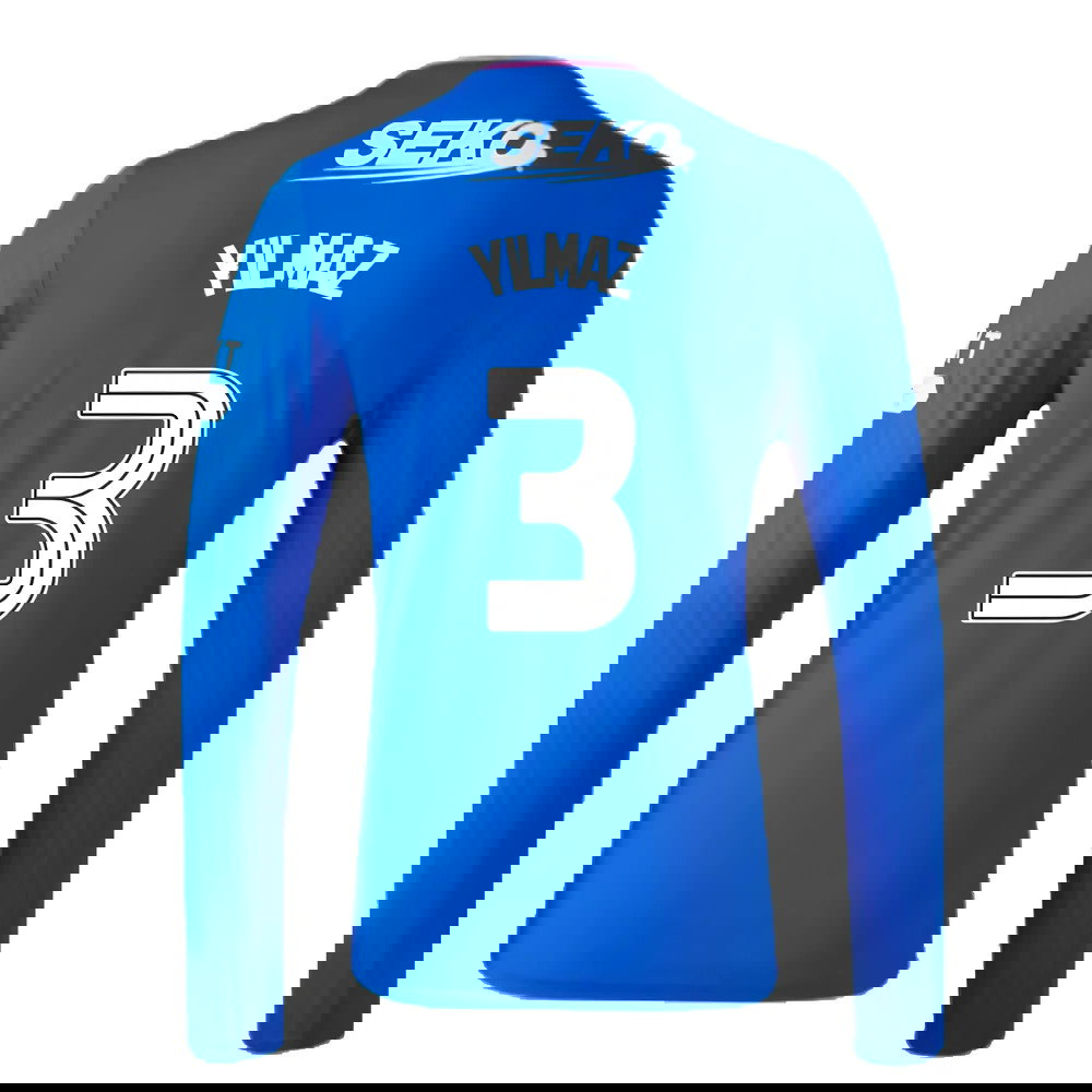 2023-2024 Rangers Long Sleeve Home Shirt (Yilmaz 3)