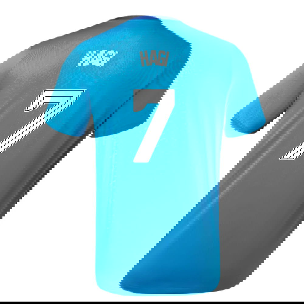 2023-2024 Rangers Players Training Tee (Deep Water) (Hagi 7)