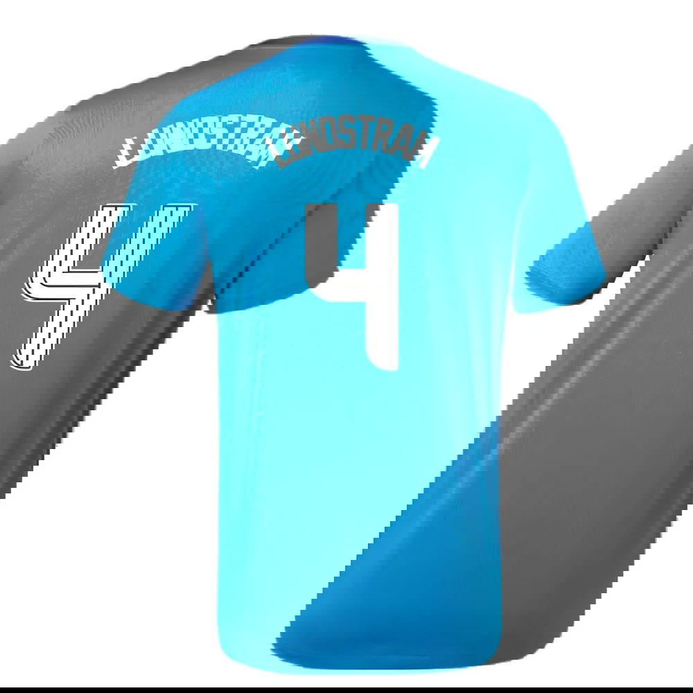 2023-2024 Rangers Players Training Tee (Deep Water) (Lundstram 4)