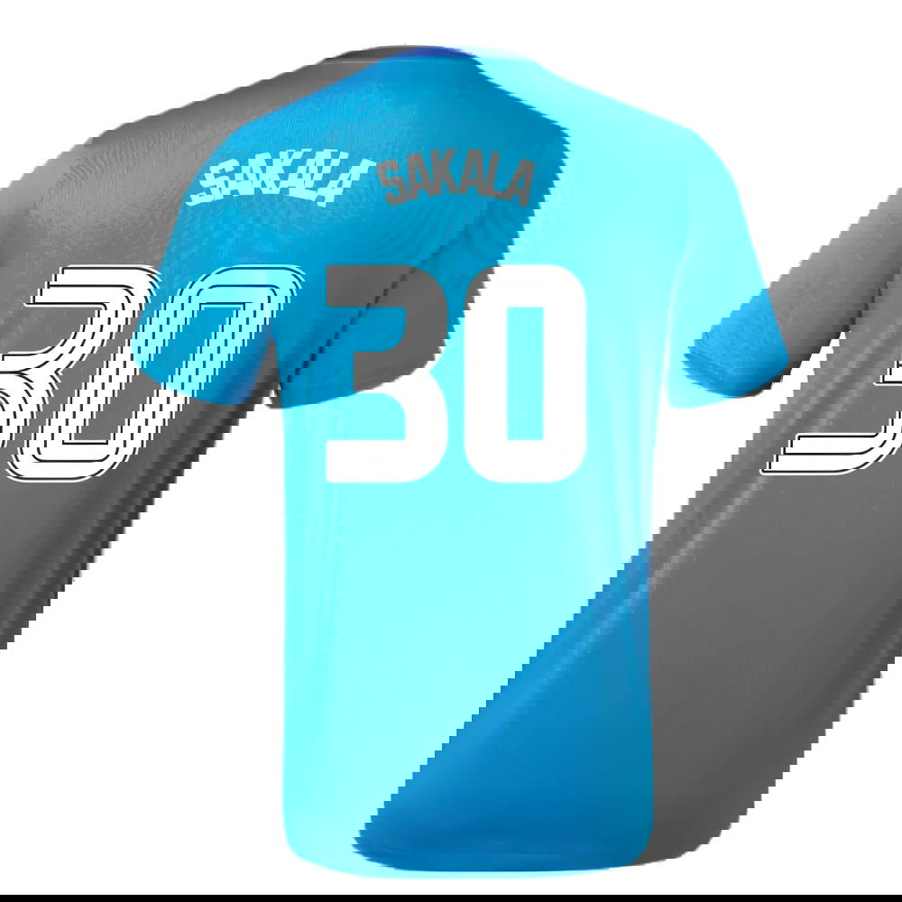 2023-2024 Rangers Players Training Tee (Deep Water) (Sakala 30)