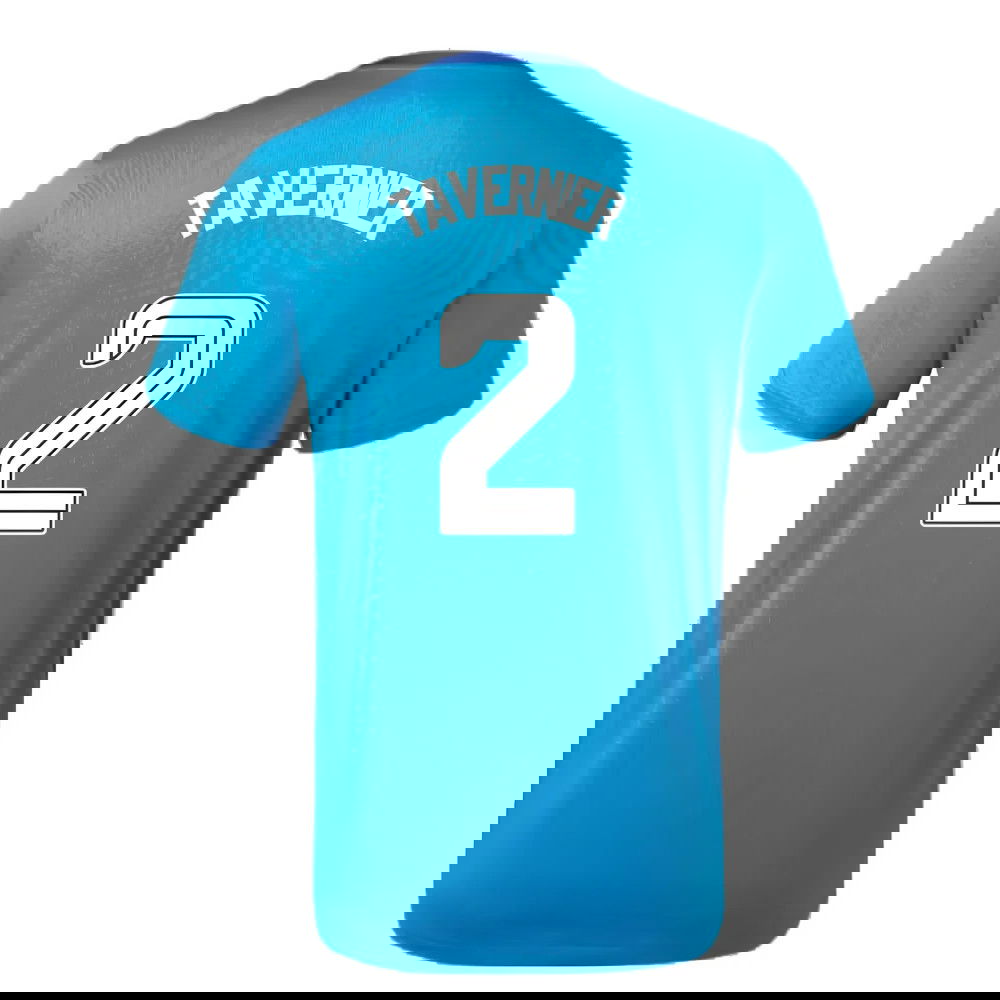 2023-2024 Rangers Players Training Tee (Deep Water) (Tavernier 2)