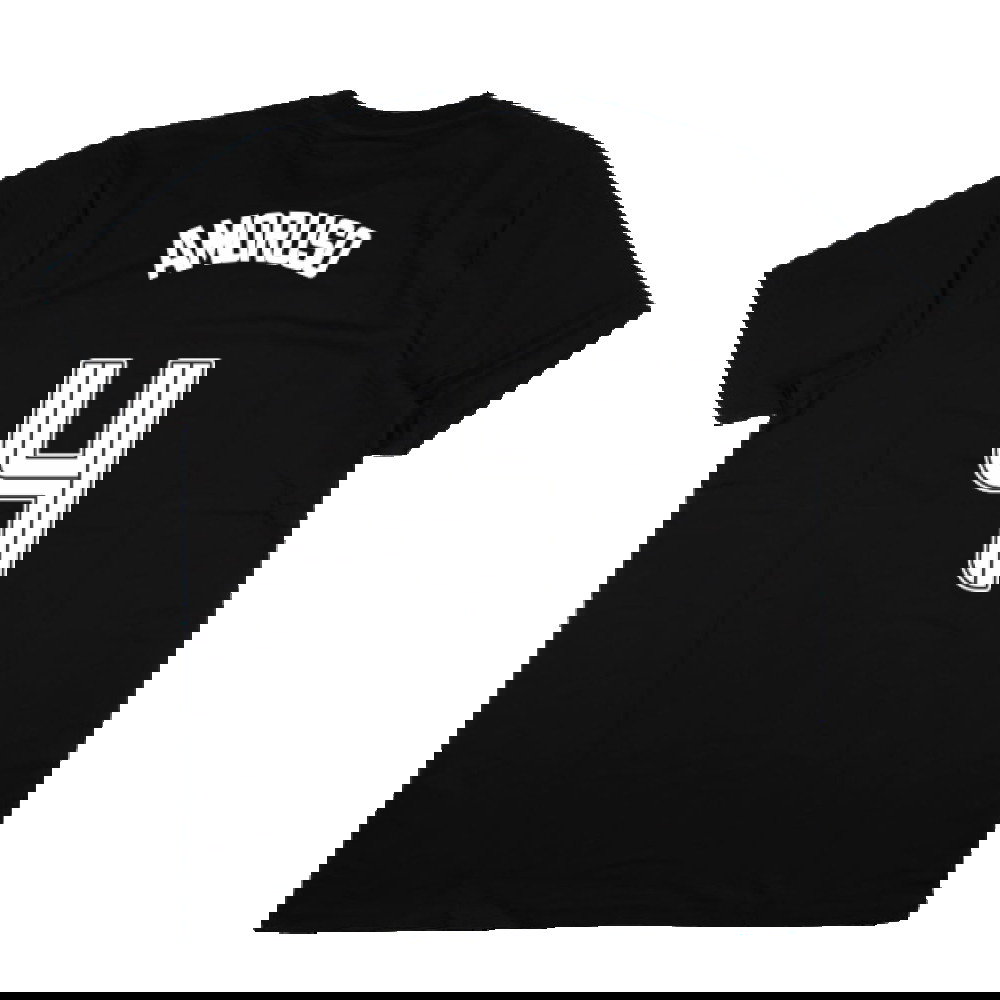 2023-2024 Rangers Players Travel Logo Tee (Black) (Amoruso 4)