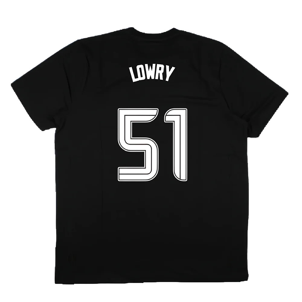 2023-2024 Rangers Players Travel Logo Tee (Black) (Lowry 51)