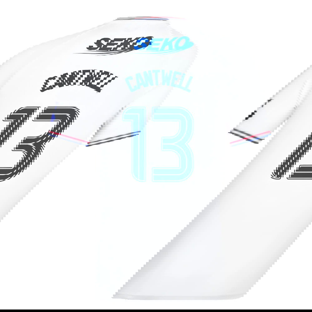 2023-2024 Rangers Pro Authentic Away Shirt (Cantwell 13)
