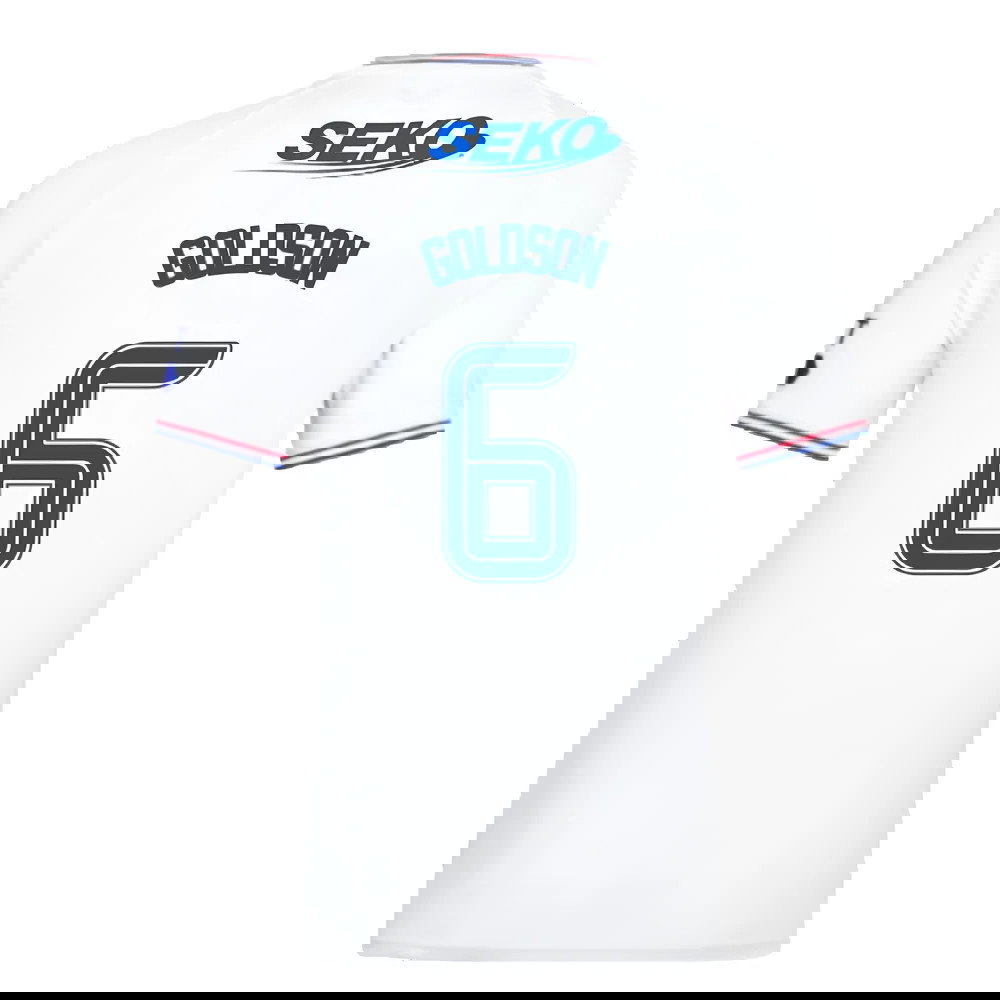 2023-2024 Rangers Pro Authentic Away Shirt (Goldson 6)