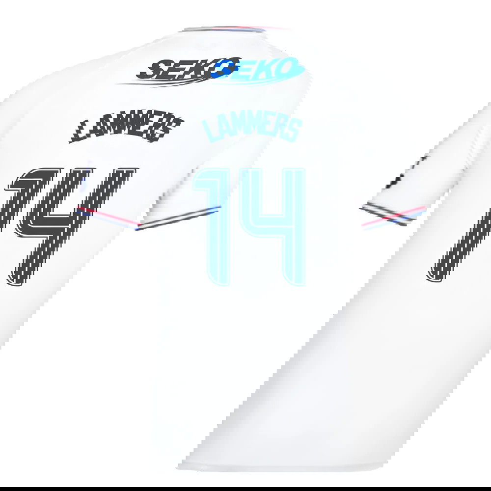 2023-2024 Rangers Pro Authentic Away Shirt (Lammers 14)