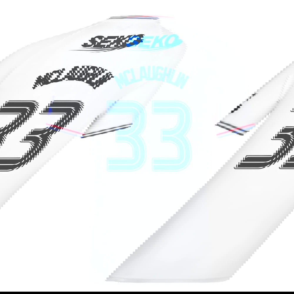 2023-2024 Rangers Pro Authentic Away Shirt (McLaughlin 33)