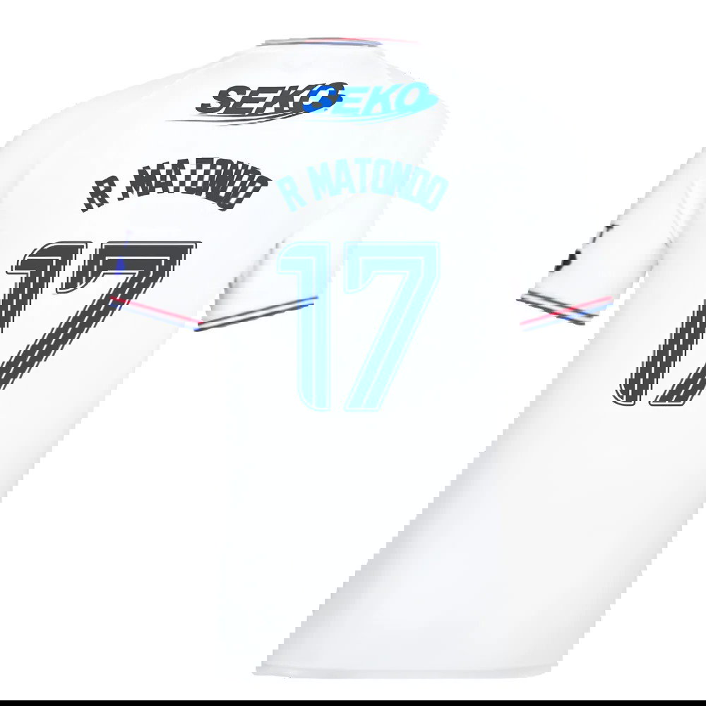 2023-2024 Rangers Pro Authentic Away Shirt (R Matondo 17)