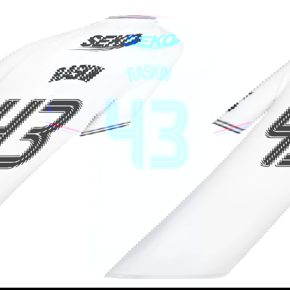 2023-2024 Rangers Pro Authentic Away Shirt (Raskin 43)