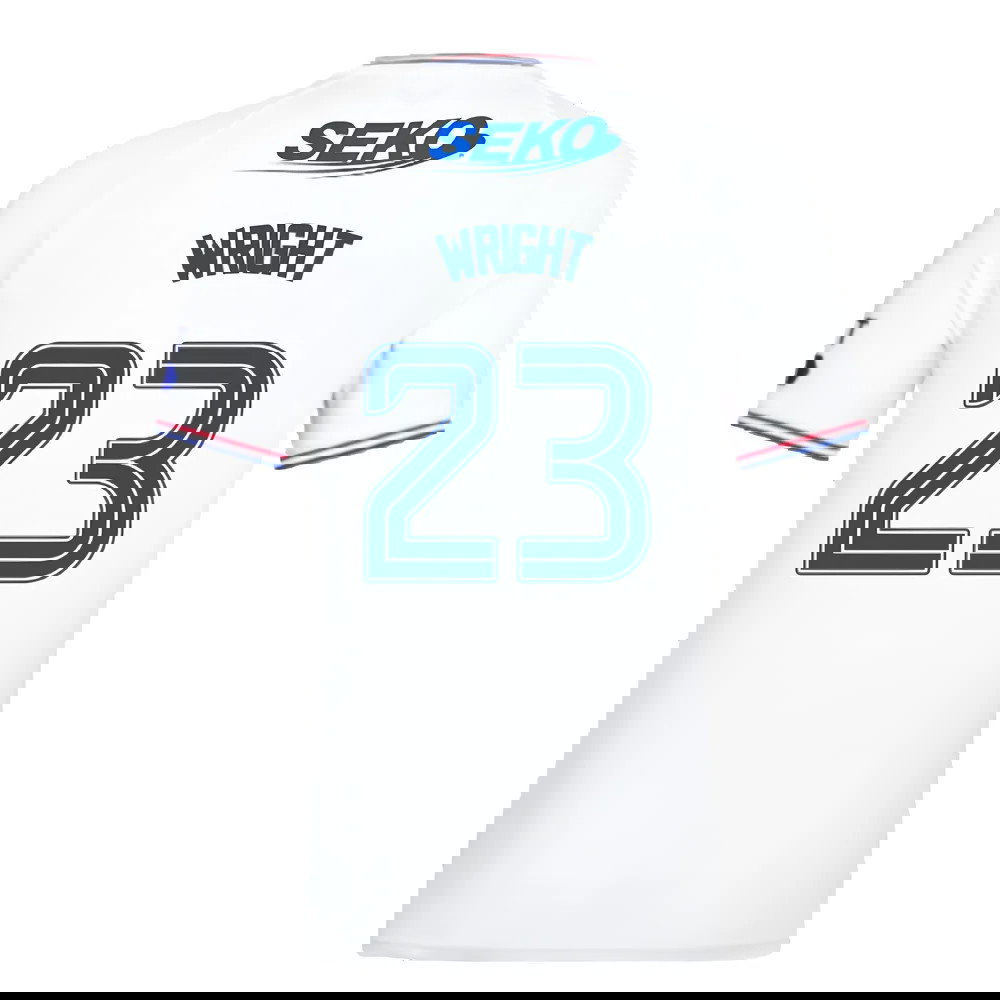 2023-2024 Rangers Pro Authentic Away Shirt (Wright 23)