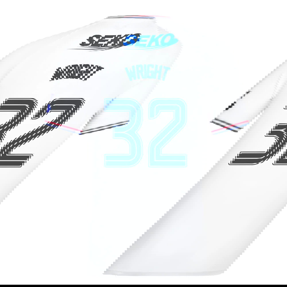 2023-2024 Rangers Pro Authentic Away Shirt (Wright 32)