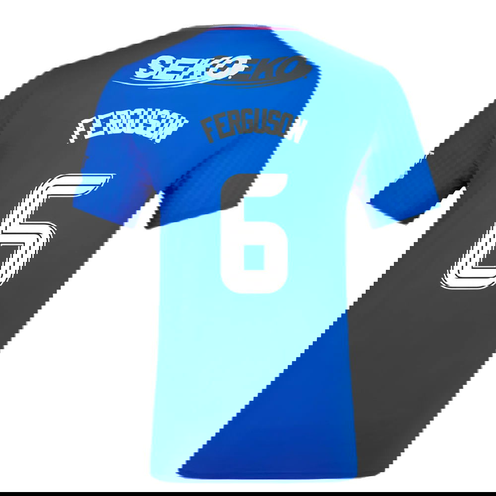 2023-2024 Rangers Pro Authentic Home Shirt (Ferguson 6)