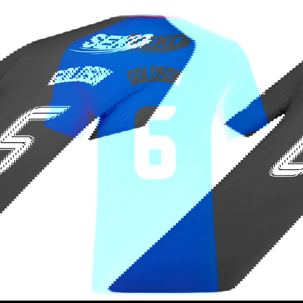 2023-2024 Rangers Pro Authentic Home Shirt (Goldson 6)
