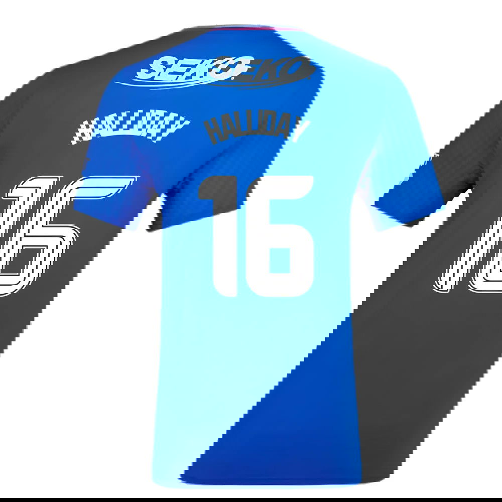 2023-2024 Rangers Pro Authentic Home Shirt (Halliday 16)