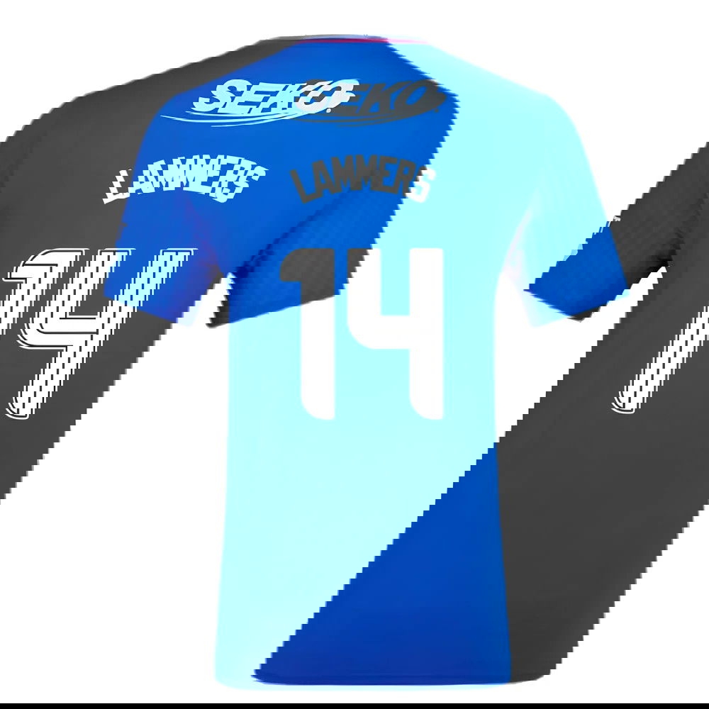 2023-2024 Rangers Pro Authentic Home Shirt (Lammers 14)