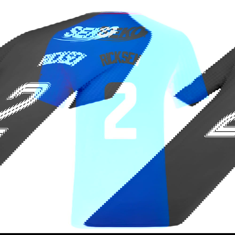 2023-2024 Rangers Pro Authentic Home Shirt (Ricksen 2)