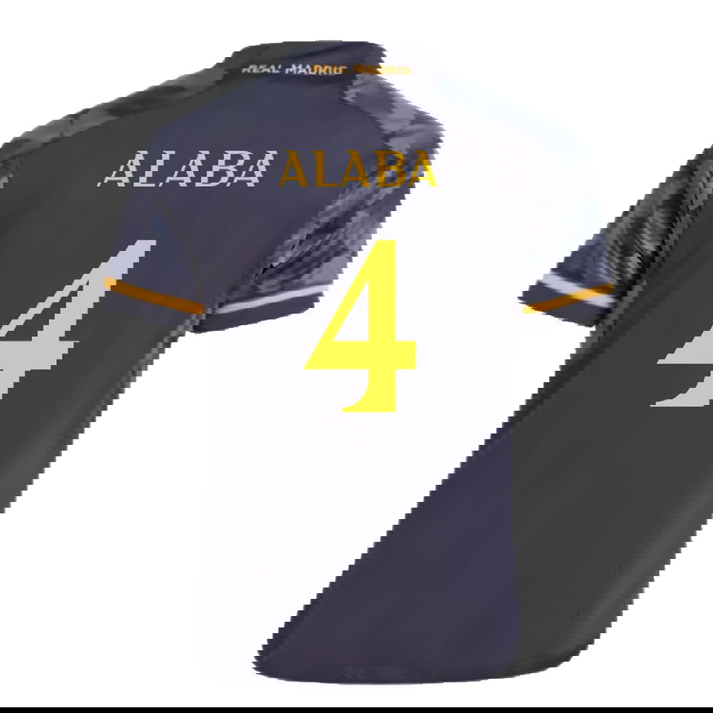 2023-2024 Real Madrid Away Mini Kit (Alaba 4)