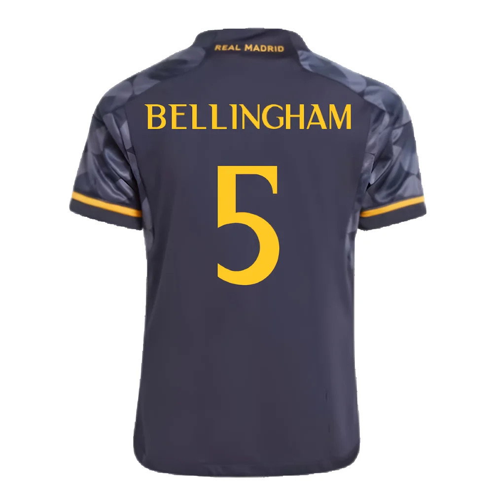 2023-2024 Real Madrid Away Mini Kit (Bellingham 5)
