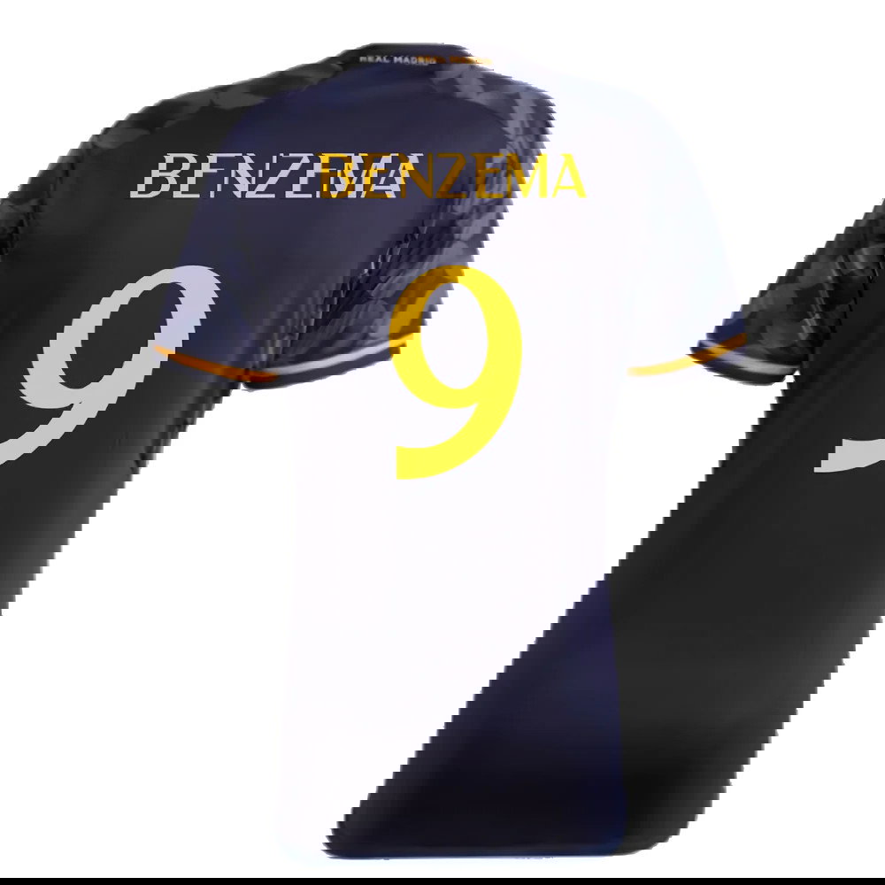 2023-2024 Real Madrid Away Shirt (Benzema 9)