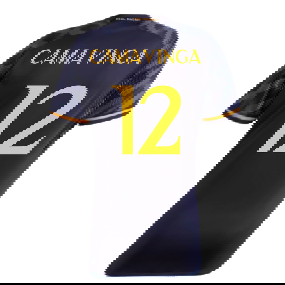 2023-2024 Real Madrid Away Shirt (Camavinga 12)