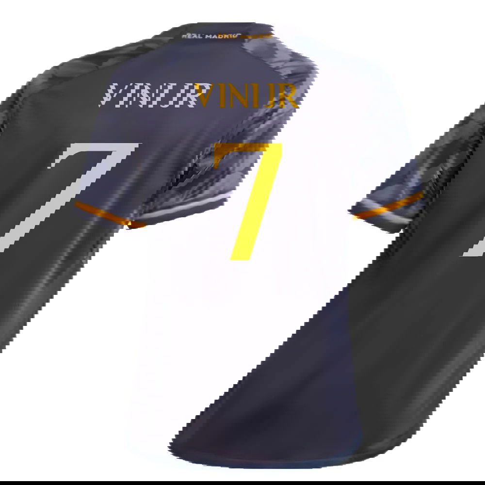 2023-2024 Real Madrid Away Shirt (Kids) (Vini Jr. 7)