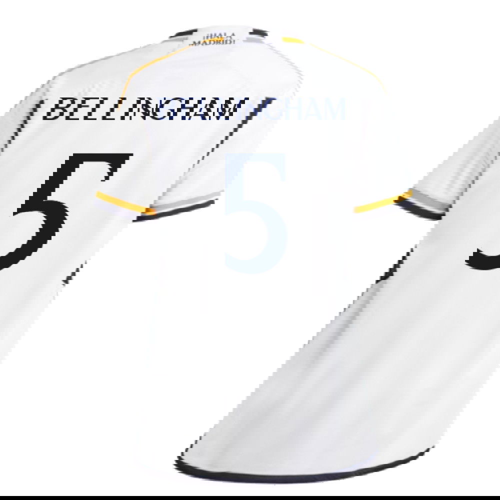 2023-2024 Real Madrid Home Shirt (Kids) (Bellingham 5)