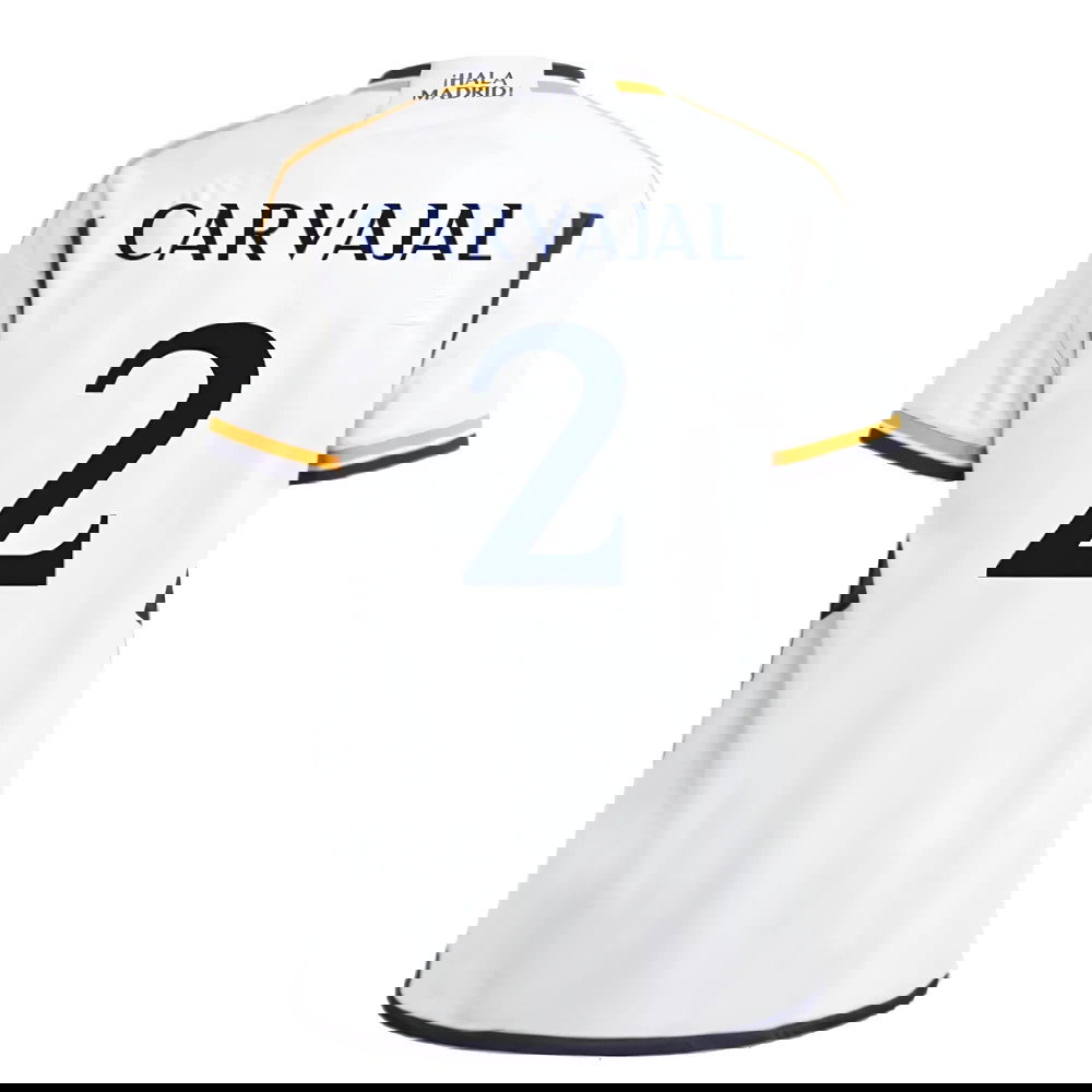 2023-2024 Real Madrid Home Shirt (Kids) (Carvajal 2)
