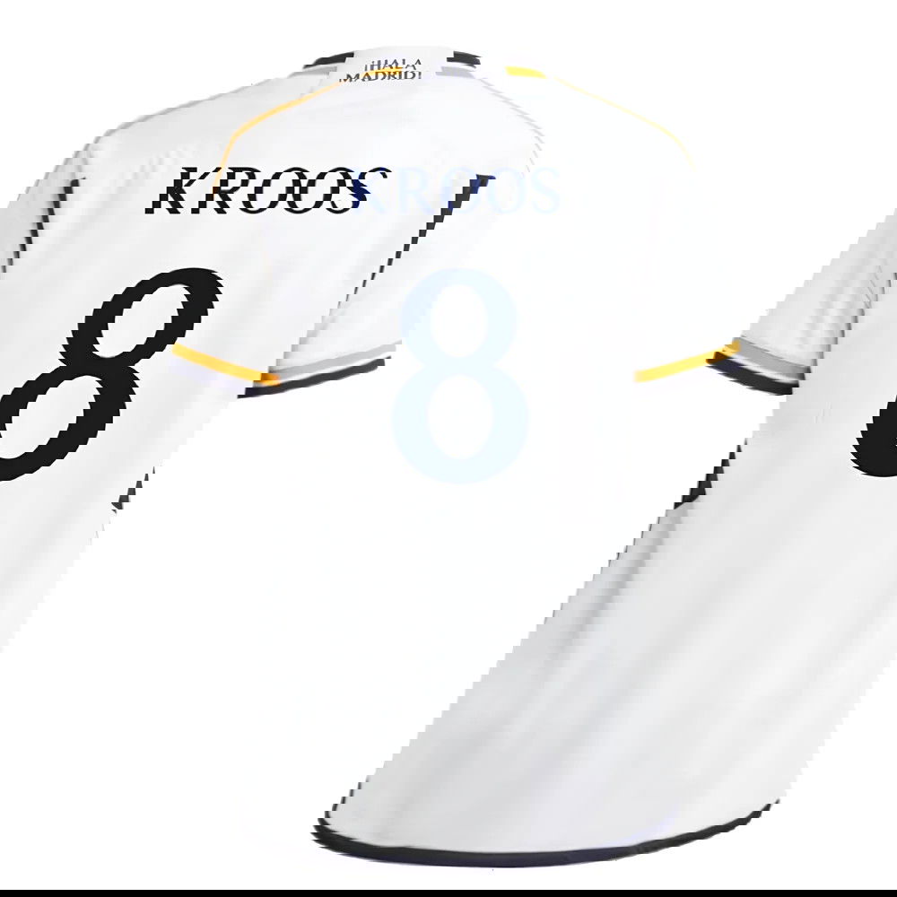 2023-2024 Real Madrid Home Shirt (Kids) (Kroos 8)