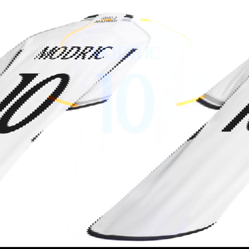 2023-2024 Real Madrid Home Shirt (Kids) (Modric 10)