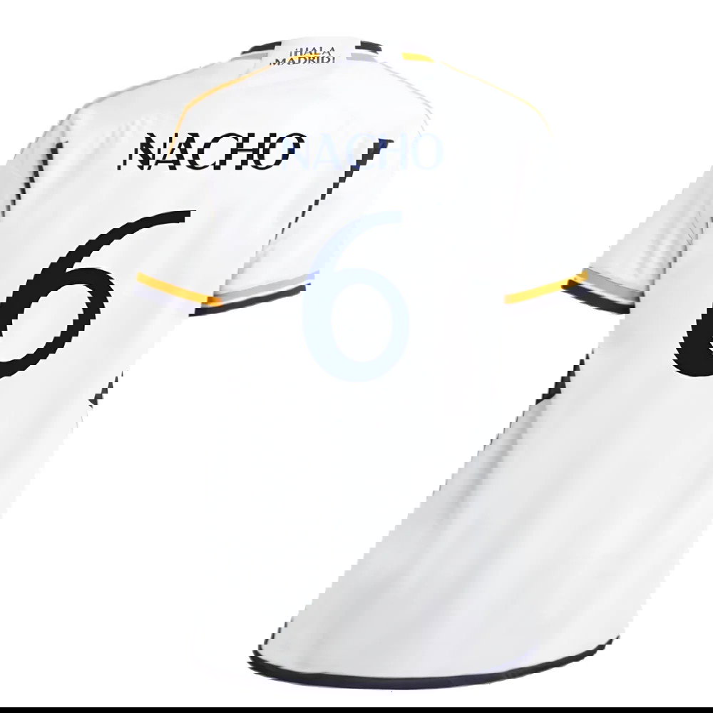 2023-2024 Real Madrid Home Shirt (Kids) (Nacho 6)