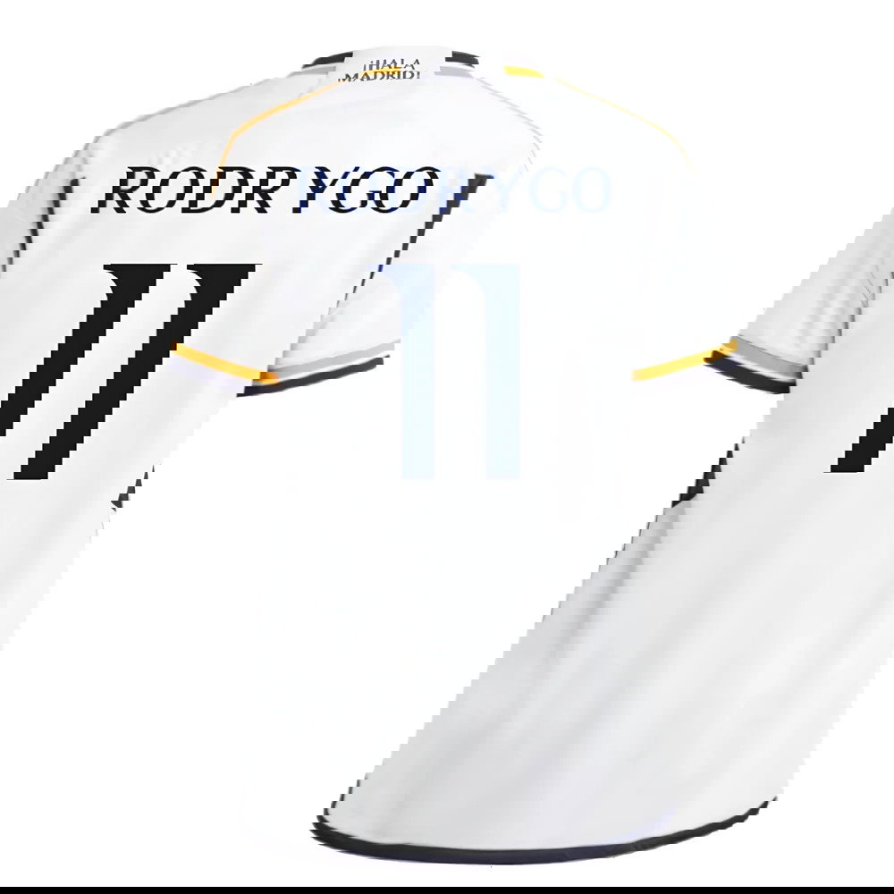 2023-2024 Real Madrid Home Shirt (Kids) (Rodrygo 11)