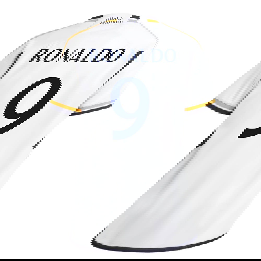 2023-2024 Real Madrid Home Shirt (Kids) (Ronaldo 9)
