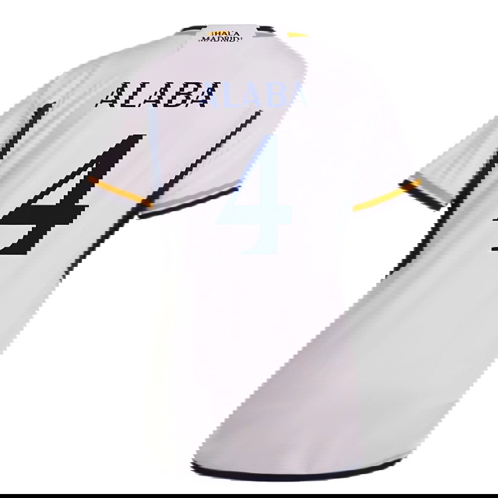 2023-2024 Real Madrid Home Shirt (Ladies) (Alaba 4)