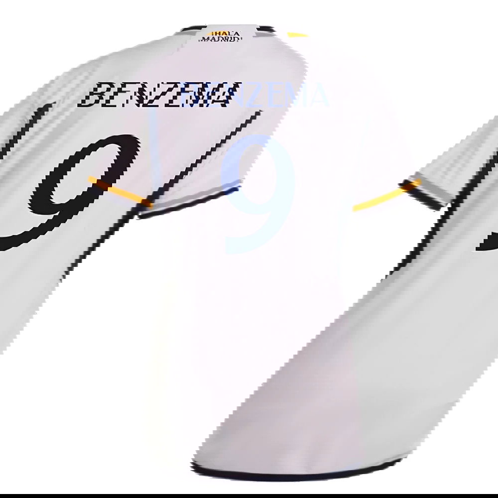 2023-2024 Real Madrid Home Shirt (Ladies) (Benzema 9)
