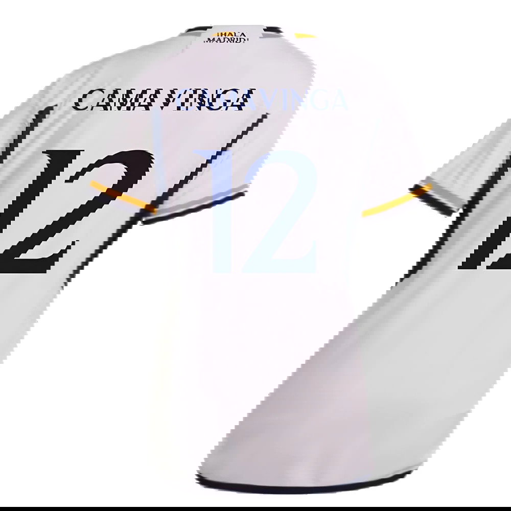 2023-2024 Real Madrid Home Shirt (Ladies) (Camavinga 12)