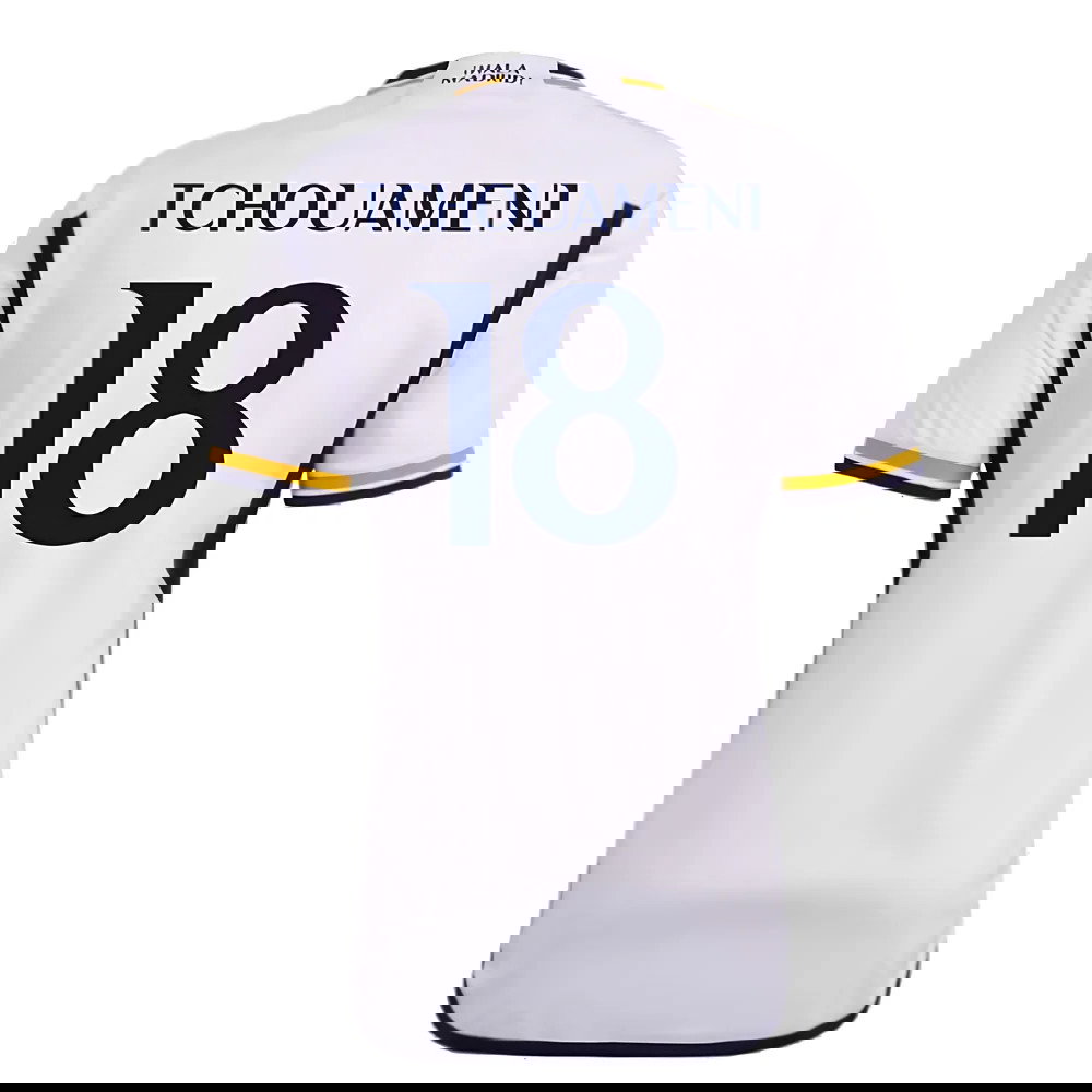 2023-2024 Real Madrid Home Shirt (Tchouameni 18)
