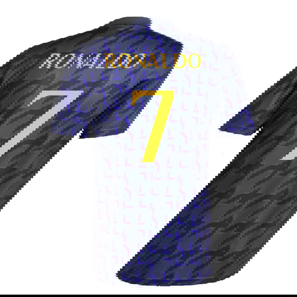 2023-2024 Real Madrid Pre-Match Shirt (Shadow Navy) (Ronaldo 7)