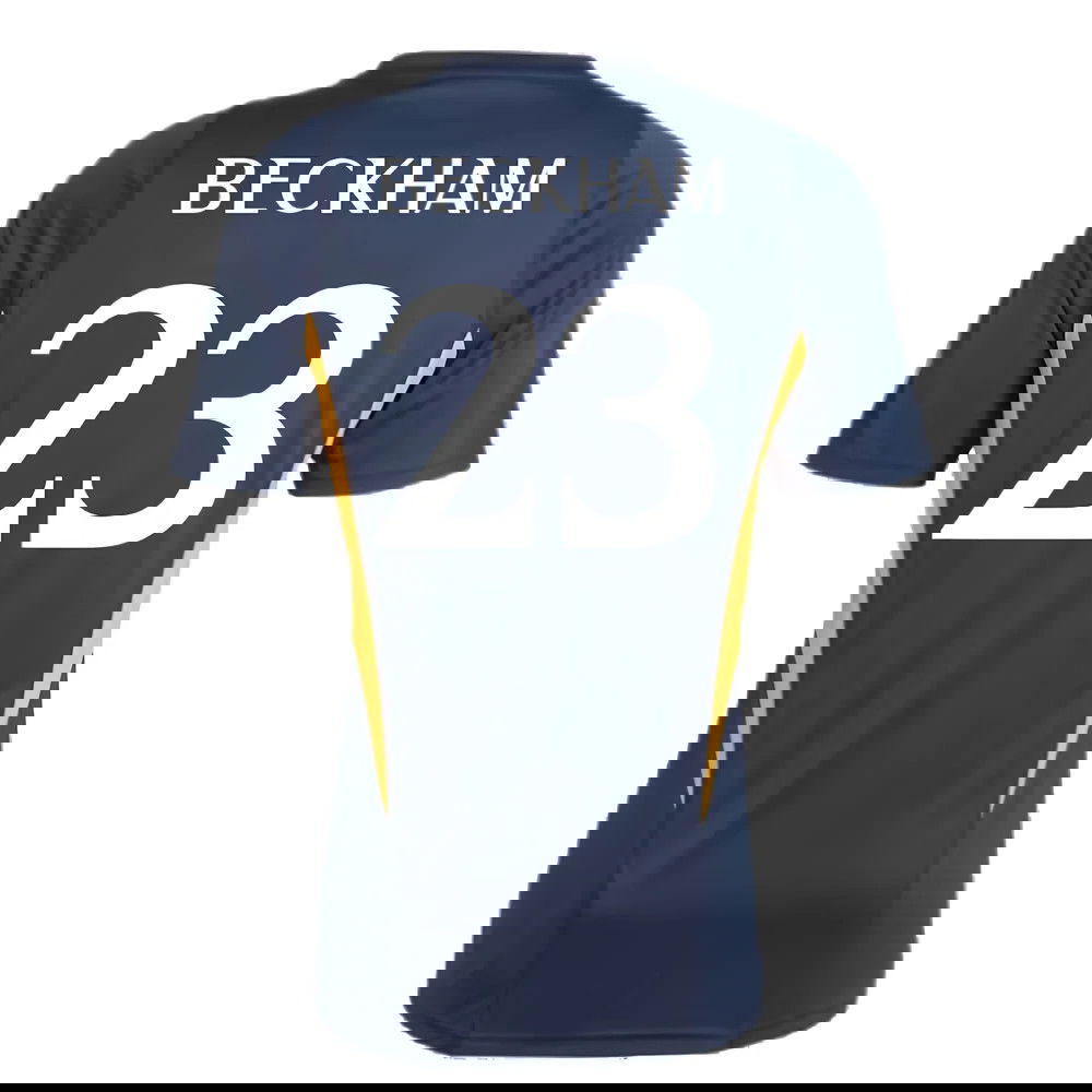 2023-2024 Real Madrid Training Shirt (Legend Ink) (Beckham 23)