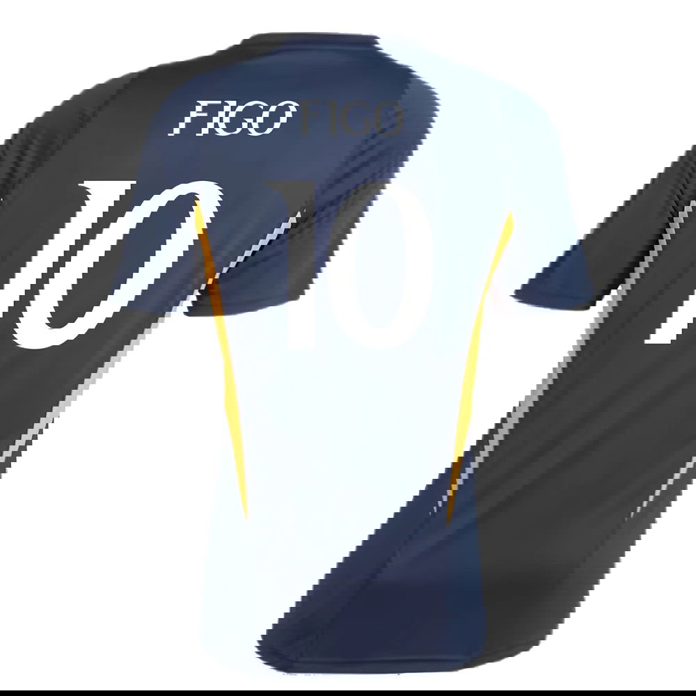 2023-2024 Real Madrid Training Shirt (Legend Ink) (Figo 10)